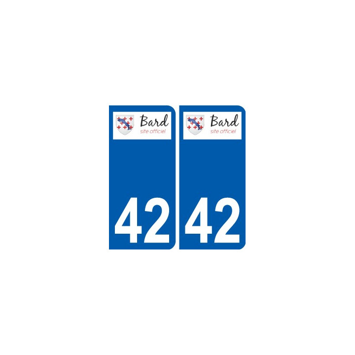 42 Penmarch logotipo de la etiqueta engomada de la placa de pegatinas de la ciudad