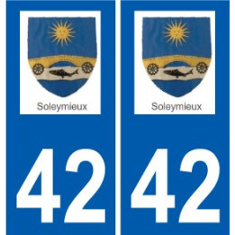 42 Penmarch logo sticker plate stickers city