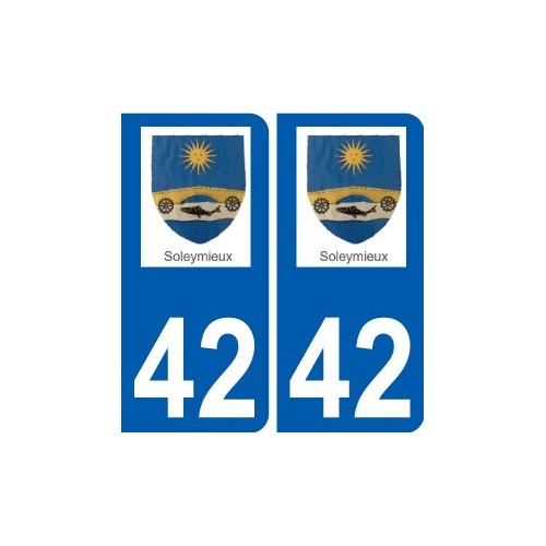 42Penmarch logo aufkleber typenschild aufkleber stadt