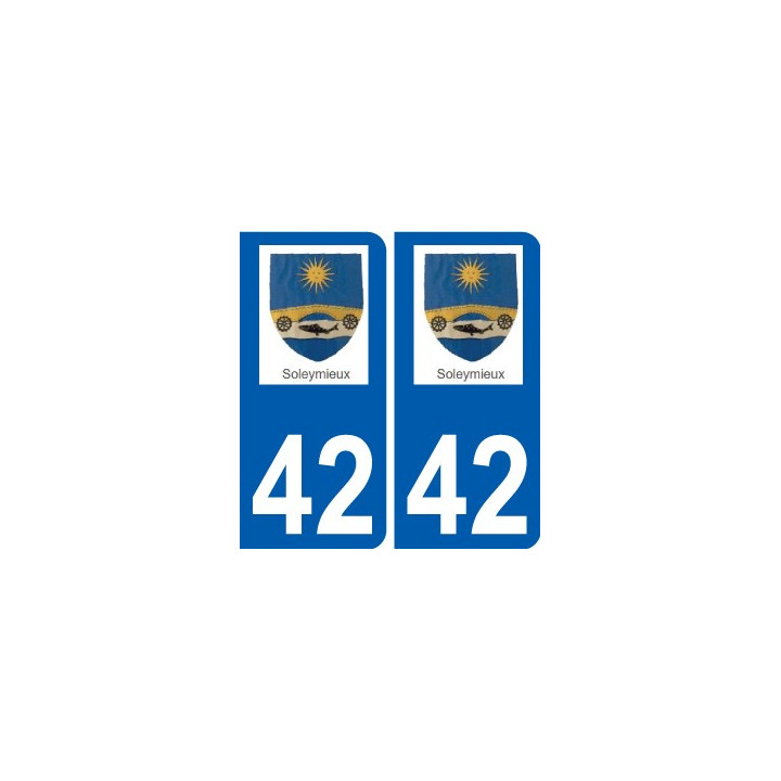 42 Penmarch logo sticker plate stickers city