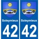 42 Penmarch blason autocollant plaque stickers ville