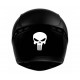 Crâne skull casque moto - autocollant sticker moto