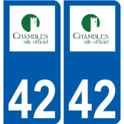 42 Penmarch logotipo de la etiqueta engomada de la placa de pegatinas de la ciudad