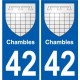 42 Penmarch wappen aufkleber typenschild aufkleber stadt