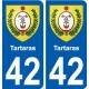 42 Penmarch wappen aufkleber typenschild aufkleber stadt