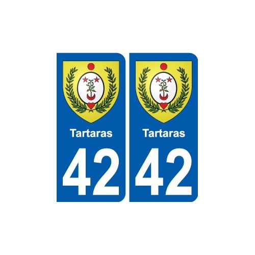 42 Penmarch escudo de armas de la etiqueta engomada de la placa de pegatinas de la ciudad