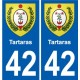 42 Penmarch wappen aufkleber typenschild aufkleber stadt