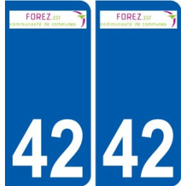42 Penmarch logo sticker plate stickers city