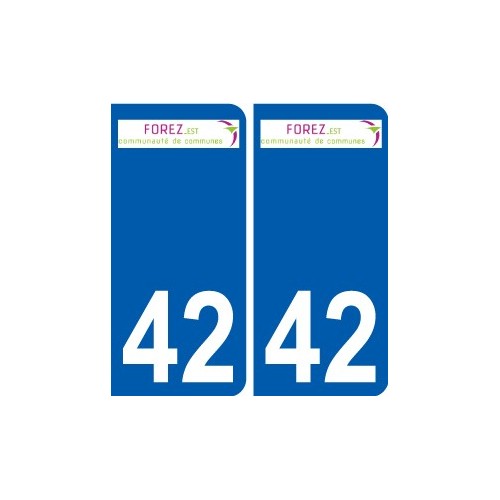 42 Penmarch logo sticker plate stickers city