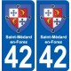 42 Penmarch blason autocollant plaque stickers ville