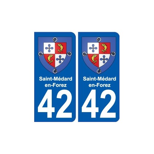 42 Penmarch stemma adesivo piastra adesivi città