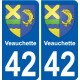 42 Penmarch blason autocollant plaque stickers ville