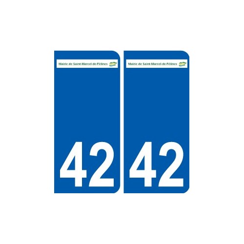 42 Penmarch logo adesivo piastra adesivi città