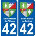 42 Penmarch blason autocollant plaque stickers ville