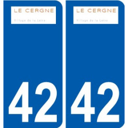 42 Penmarch logo sticker plate stickers city