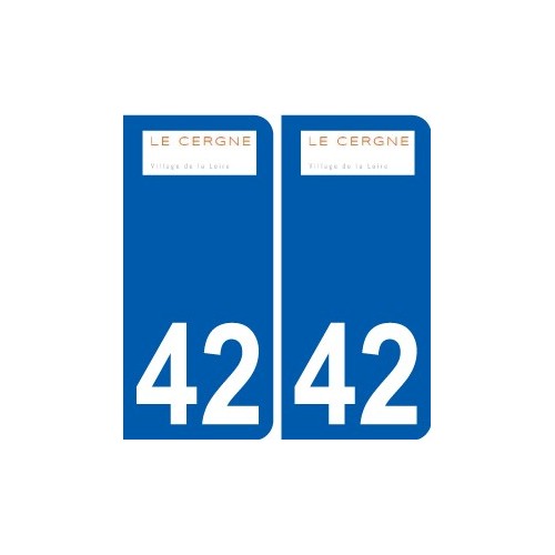 42 Penmarch logo autocollant plaque stickers ville