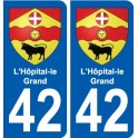 42 Penmarch blason autocollant plaque stickers ville
