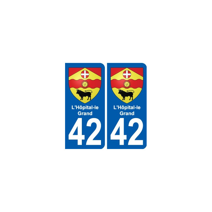42 Penmarch escudo de armas de la etiqueta engomada de la placa de pegatinas de la ciudad