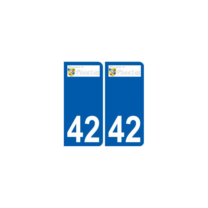 42Penmarch logo aufkleber typenschild aufkleber stadt