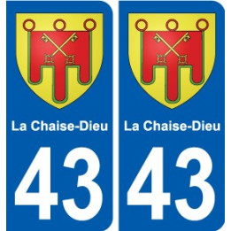 43 Penmarch coat of arms sticker plate stickers city