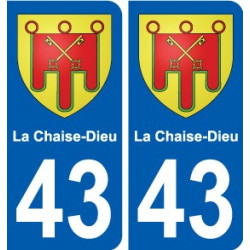 43 Penmarch escudo de armas de la etiqueta engomada de la placa de pegatinas de la ciudad