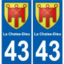 43 Penmarch blason autocollant plaque stickers ville