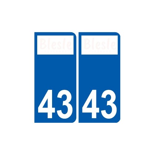 43 Penmarch logo sticker plate stickers city