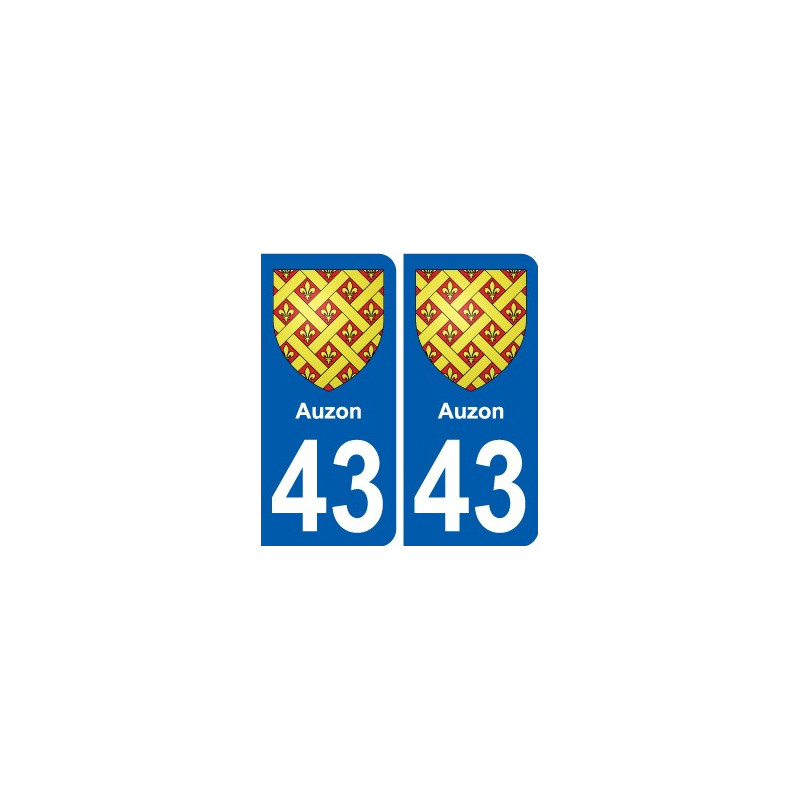 43 Penmarch stemma adesivo piastra adesivi città