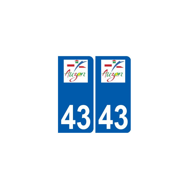 43 Penmarch logo sticker plate stickers city
