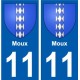 27 Léry wappen aufkleber typenschild aufkleber stadt