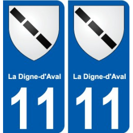 11 Léry blason autocollant plaque stickers ville