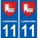27 Léry stemma adesivo piastra adesivi città