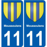 27 Léry stemma adesivo piastra adesivi città