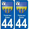 44 Penmarch blason autocollant plaque stickers ville
