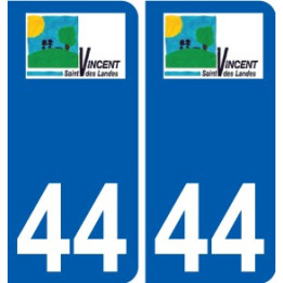 44 Penmarch logo autocollant plaque stickers ville