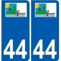 44 Penmarch logo sticker plate stickers city