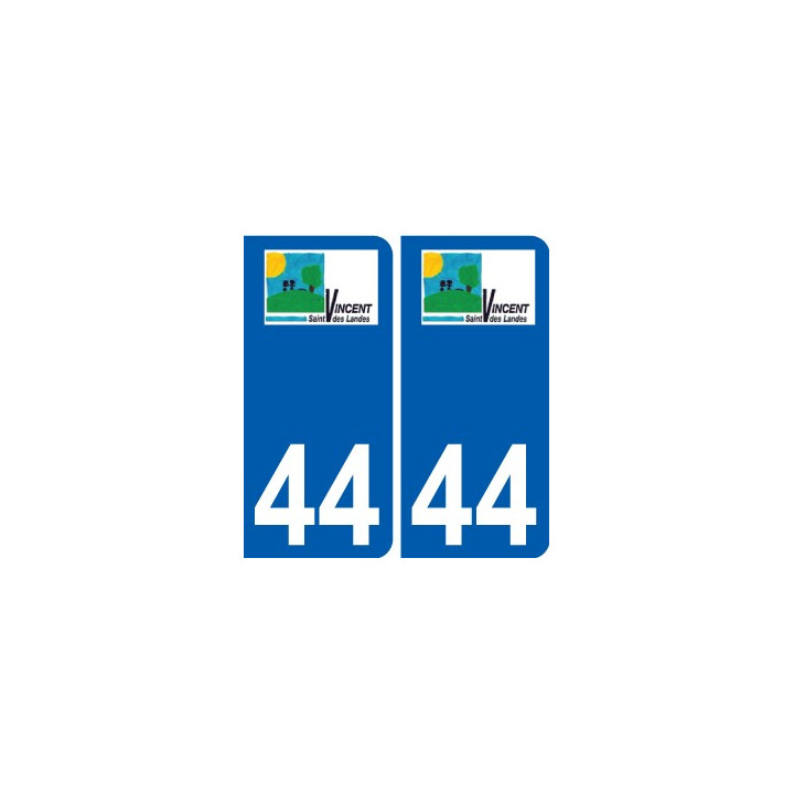 44 Penmarch logo autocollant plaque stickers ville