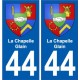 44 Penmarch blason autocollant plaque stickers ville