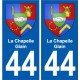 44 Penmarch blason autocollant plaque stickers ville