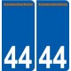 44 Penmarch logo sticker plate stickers city