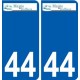 44 Penmarch logo sticker plate stickers city