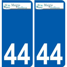 44 Penmarch logo autocollant plaque stickers ville