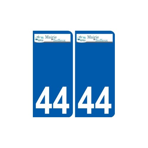 44 Penmarch logo autocollant plaque stickers ville