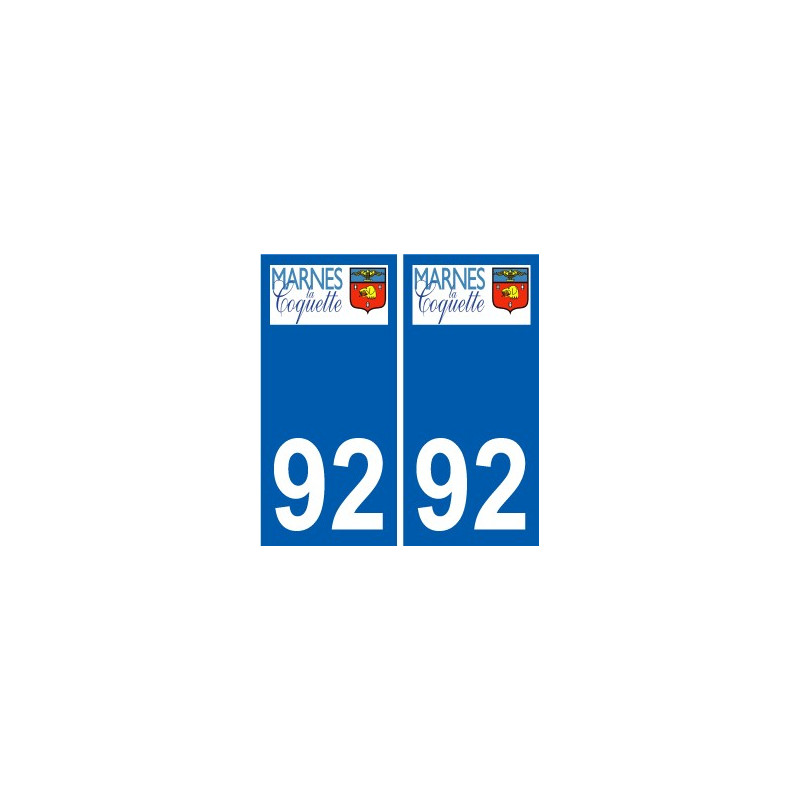 92 Gennevilliers logo aufkleber typenschild aufkleber stadt
