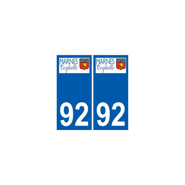 92 Gennevilliers logotipo de la etiqueta engomada de la placa de pegatinas de la ciudad