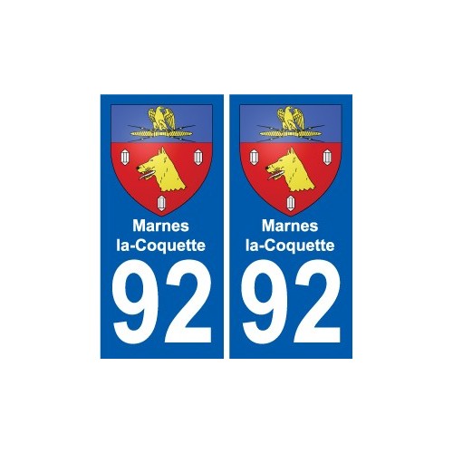 92 Gennevilliers escudo de armas de la etiqueta engomada de la placa de pegatinas de la ciudad