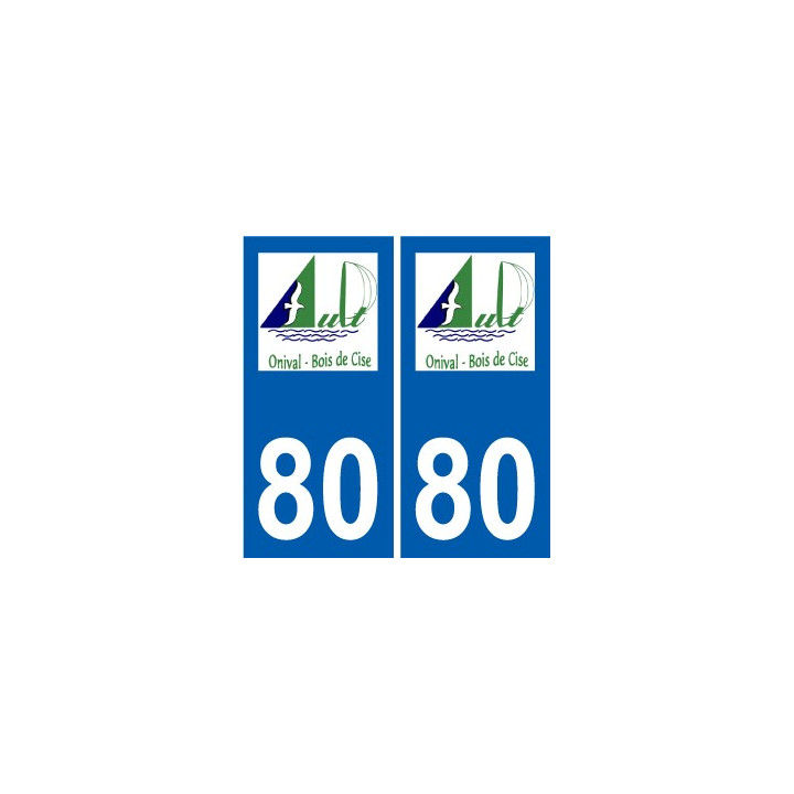 80 Roye logo autocollant plaque stickers ville