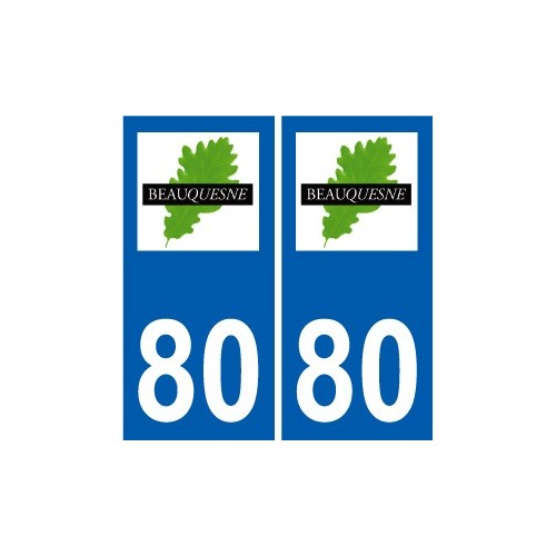 80 Roye logo autocollant plaque stickers ville