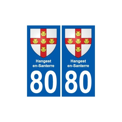 80 Roye stemma adesivo piastra adesivi città