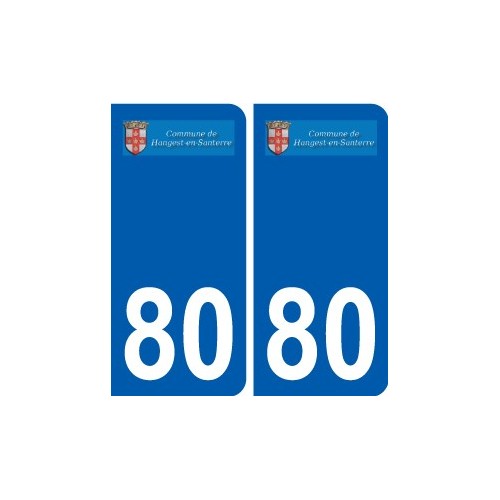 Logo Ford Noir 14 Calvados Autocollant Plaque Immatriculation Auto Département Sticker Normandie Nouveau Logo - Angles : Arrondis Plaque Licence IV